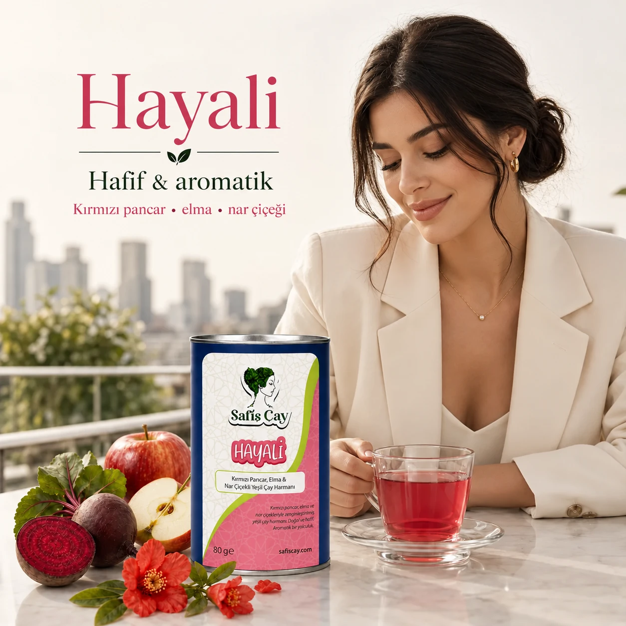 Hayali — ürün sunumu